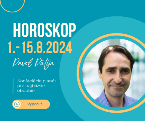 Horoskop na obdobie 1.-15. august 2024